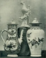 An illustration from Lady Charlotte Schreiber's journals : confidences of a collector of ceramics & antiques throughout Britain, France, Holland, Belgium, Spain, Portugal, Turkey, Austria & Germany from the year 1869 to 1885 (1911)