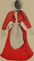 An illustration from Lady Hollyhock and her friends; a book of nature dolls and others (1906)