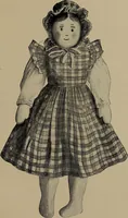 An illustration from Lady Hollyhock and her friends; a book of nature dolls and others (1906)