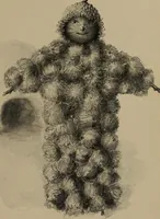 An illustration from Lady Hollyhock and her friends; a book of nature dolls and others (1906)