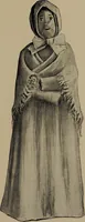 An illustration from Lady Hollyhock and her friends; a book of nature dolls and others (1906)