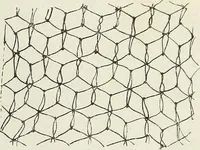 An illustration from The lady's assistant for executing useful and fancy designs in knitting, netting and crochet work... (1847)