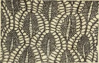An illustration from The lady's assistant for executing useful and fancy designs in knitting, netting and crochet work... (1847)