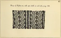 Picture 23 of 68 from The lady's assistant for executing useful and fancy designs in knitting, netting and crochet work... (1847), leaf 508
