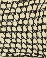 An illustration from The lady's assistant for executing useful and fancy designs in knitting, netting and crochet work... (1847)