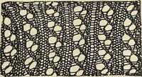 An illustration from The lady's assistant for executing useful and fancy designs in knitting, netting and crochet work... (1847)