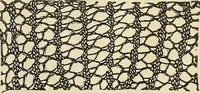 An illustration from The lady's assistant for executing useful and fancy designs in knitting, netting and crochet work... (1847)