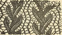 An illustration from The lady's assistant for executing useful and fancy designs in knitting, netting and crochet work... (1847)