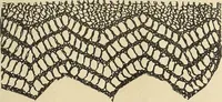 An illustration from The lady's assistant for executing useful and fancy designs in knitting, netting and crochet work... (1847)