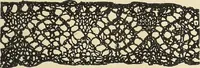 An illustration from The lady's assistant for executing useful and fancy designs in knitting, netting and crochet work... (1847)