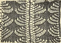 An illustration from The lady's assistant for executing useful and fancy designs in knitting, netting and crochet work... (1847)