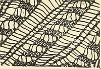 An illustration from The lady's assistant for executing useful and fancy designs in knitting, netting and crochet work... (1847)