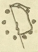 An illustration from A lady's book on art embroidery in silk, with engraved patterns (1886)