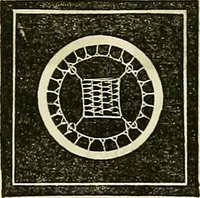 An illustration from The lady's manual of fancy-work : a complete instructor in every variety of ornamental needle-work ... (1858)