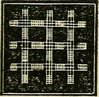 An illustration from The lady's manual of fancy work : a complete instructor in every variety of ornamental needle-work : including applique... (1859)