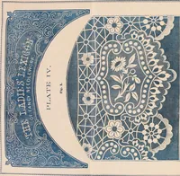 An illustration from The lady's manual of fancy work : a complete instructor in every variety of ornamental needle-work : including applique... (1859)