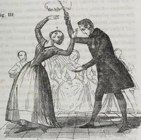 An illustration from La esistenza e spiritualità dell' anima distinta dallo spirito sensitivo prodotto del meccanismo organico contro i materialisti fatta rilevare in più fasi di mesmerica lucidità mediante una trentina di pubbliche gratuite accademie offerte dal mesmerista prof: (1855)