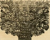 An illustration from La estrella de Lima convertida en sol sobre sus tres coronas, el b. Toribio Alfonso Mogrobexo, su segundo arzobispo: celebrado con epitalamios sacros y solemnes cultos, por su esposa la Santa Iglesia Metropolitana de Lima , al activo y soberano influxo del exmo. e illmo. señor doct. d. Melchor de Liñan y Cisneros ... : descripcion sacro politica de las grandezas de la ciudad de Lima, y compendio historico eclesiastico de su Santa Iglesia Metropolitana (1688)