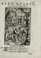 An illustration from La fida Armilla : fauola pastorale (1610)