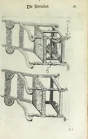 Picture 65 of 94 from La fidelle ouverture de l'art de serrurier : ou l'on void les principaulx preceptes, desseings [sic] et figures touchant les experiences et operations manuelles dudict art : ensemble vn petit traicté de diverses trempes, le tout (1627), leaf 133