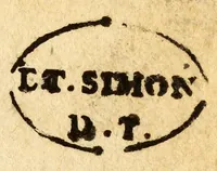 An illustration from La filis de scire : comedie-pastorale (1631)
