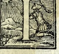 An illustration from La Floria : comedia (1567)