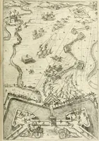 An illustration from La fortificatione, guardia, difesa, et espugnatione delle fortezze esperimentata in diuerse guerre (1624)