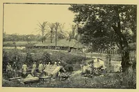 An illustration from La France au Dahomey (1895)