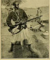 An illustration from La France au Dahomey (1895)