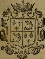 An illustration from La France restablie a la naissance dv Prince Davphin. Dedié à la Royne (1601)
