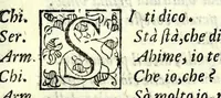 An illustration from La fravde : comedia nvova (1597)