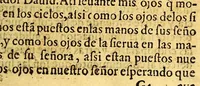 An illustration from La fundacion y summario de indulgencias del sacro Orden de Nuestra Señora de la Merced, Rede[m]ption de Captiuos. : Con vn breve tractado q[ue] enseña el camino d[e] la vida perfecta, (1595)