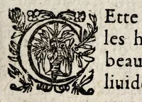 An illustration from La galerie ou les tableaux des dames illustres (1642)