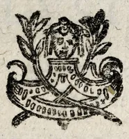 An illustration from La galerie ou les tableaux des dames illustres (1642)