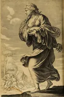 An illustration from La gallerie des femmes fortes (1647)