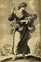 An illustration from La gallerie des femmes fortes (1647)