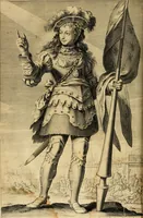 An illustration from La gallerie des femmes fortes (1647)