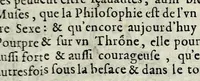 An illustration from La gallerie des femmes fortes (1665)