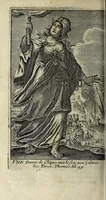 An illustration from La gallerie des femmes fortes (1665)