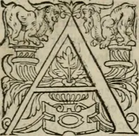 An illustration from La geomance dv Seigneur Christofe de Cattan, gentilhomme Geneuoys. Liure non moins plaisant & recreatif. Auec la roüe de Pythagoras (1558)