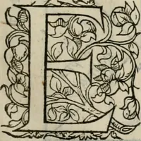 An illustration from La geomance dv Seigneur Christofe de Cattan, gentilhomme Geneuoys. Liure non moins plaisant & recreatif. Auec la roüe de Pythagoras (1558)