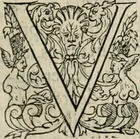 An illustration from La geomance dv Seigneur Christofe de Cattan, gentilhomme Geneuoys. Liure non moins plaisant & recreatif. Auec la roüe de Pythagoras (1558)
