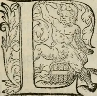 An illustration from La geomance dv Seigneur Christofe de Cattan, gentilhomme Geneuoys. Liure non moins plaisant & recreatif. Auec la roüe de Pythagoras (1558)