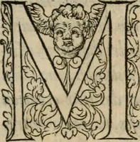 An illustration from La geomance dv Seigneur Christofe de Cattan, gentilhomme Geneuoys. Liure non moins plaisant & recreatif. Auec la roüe de Pythagoras (1558)
