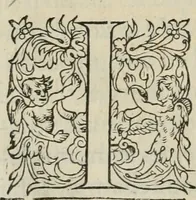 An illustration from La geomance dv Seigneur Christofe de Cattan, gentilhomme Geneuoys. Liure non moins plaisant & recreatif. Auec la roüe de Pythagoras (1558)