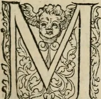An illustration from La geomance dv Seigneur Christofe de Cattan, gentilhomme Geneuoys. Liure non moins plaisant & recreatif. Auec la roüe de Pythagoras (1558)