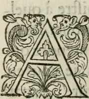 An illustration from La geomance dv Seigneur Christofe de Cattan, gentilhomme Geneuoys. Liure non moins plaisant & recreatif. Auec la roüe de Pythagoras (1558)