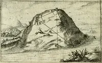 Picture 64 of 88 from La geometrie; ou, Mesure des lignes droittes esloignees par le quarrè geometrique (1643), leaf 153