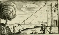 Picture 73 of 88 from La geometrie; ou, Mesure des lignes droittes esloignees par le quarrè geometrique (1643), leaf 165