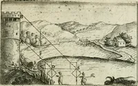 Picture 86 of 88 from La geometrie; ou, Mesure des lignes droittes esloignees par le quarrè geometrique (1643), leaf 180